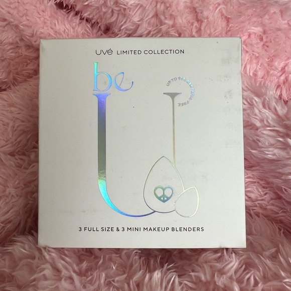 UVE Beauty Be U Luvé Limited Collection Antibacterial Rainbow Makeup Blenders - Picture 2 of 15